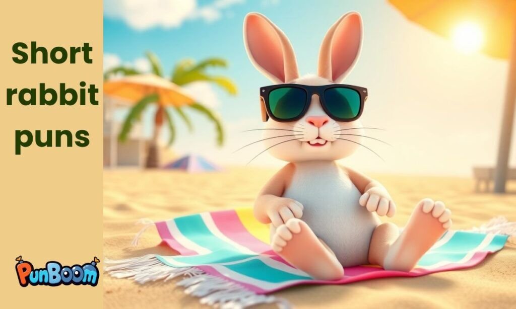 Short rabbit puns and quick bunny wordplay