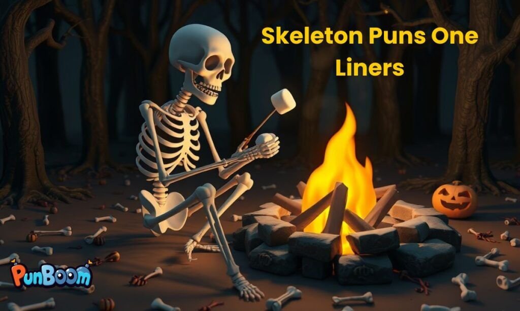 Funny skeleton puns and one-liner jokes