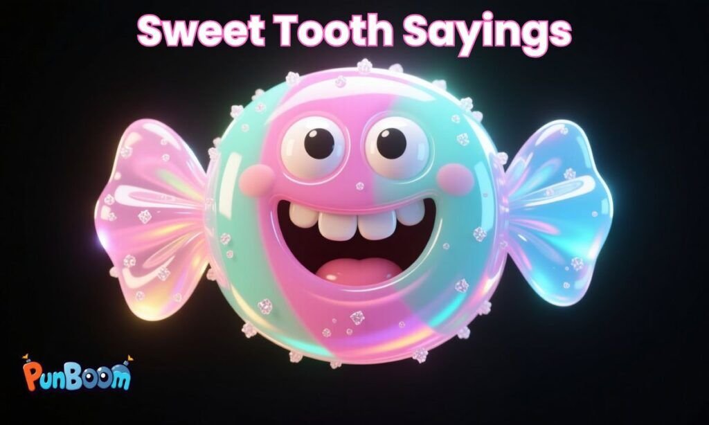 Sweet tooth sayings for candy lovers