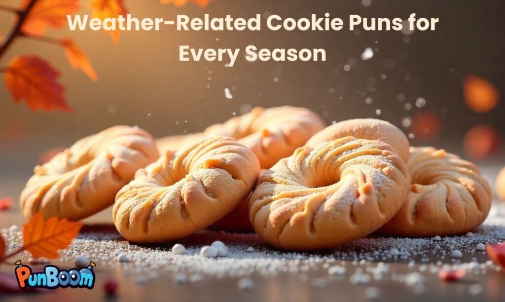 Weather-Related Cookie Puns for Every Season