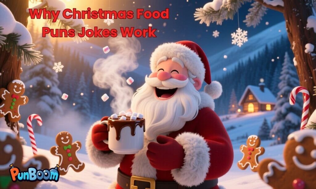 Why Christmas Food Puns Jokes Work