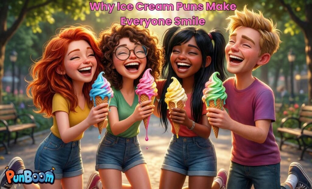 Why ice cream puns make people smile